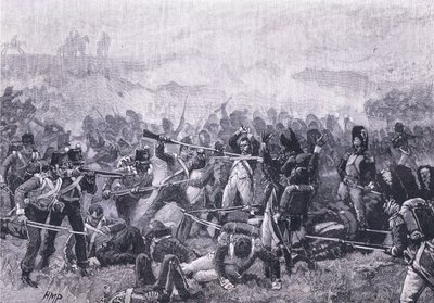 The Battle of Waterloo AD 1815 by Henry Marriott Paget